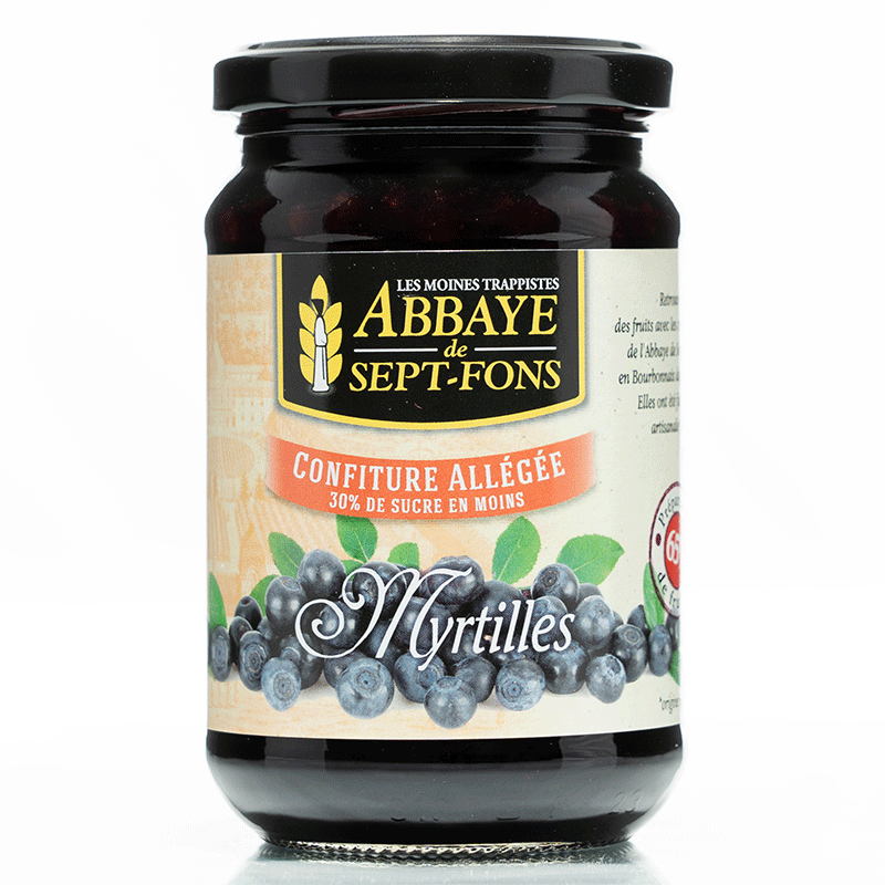 Confiture Allégée MYRTILLES