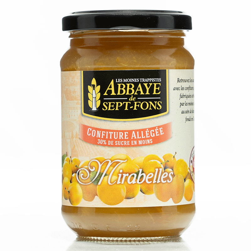 Confiture Allégée MIRABELLES