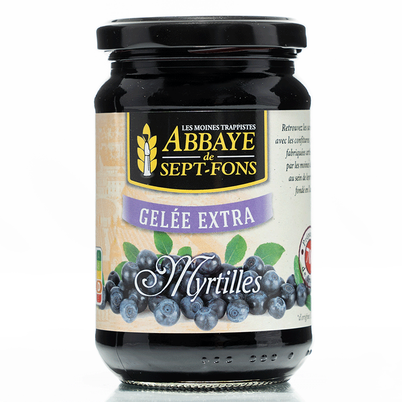 Gelée de MYRTILLES