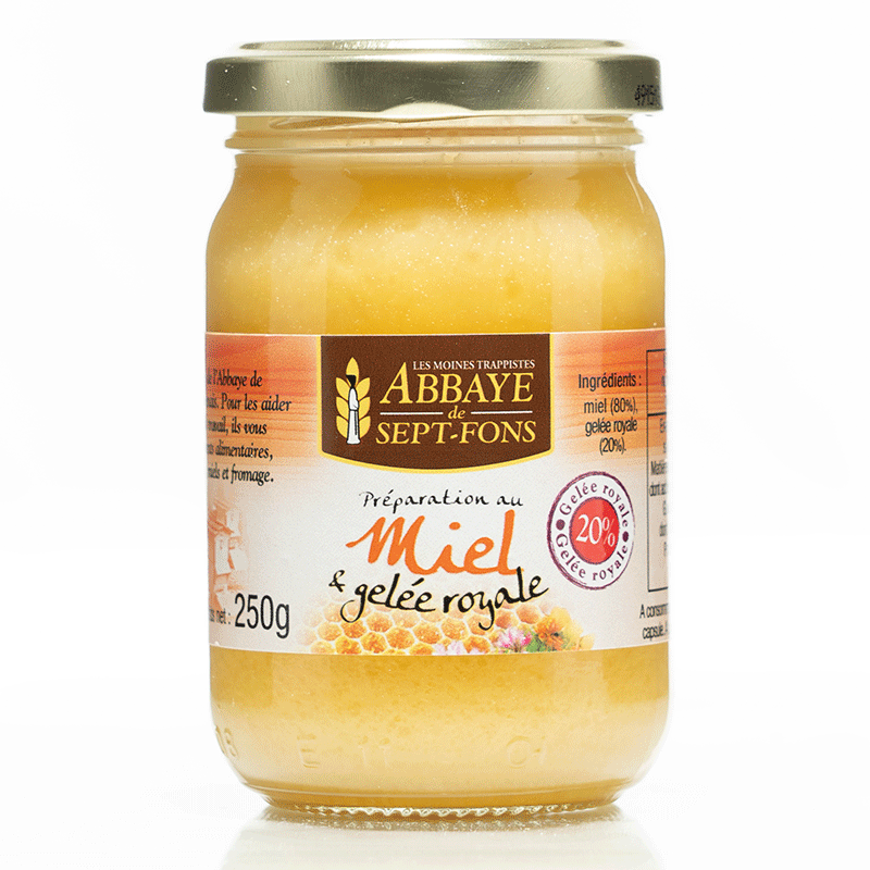 MIEL & 20% GELEE ROYALE - 250 g