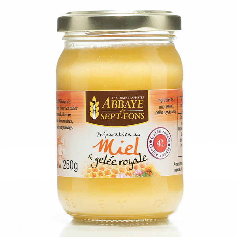 MIEL & 4% GELEE ROYALE - 250 g