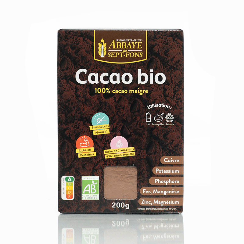 CACAO BIO PUR - 200g