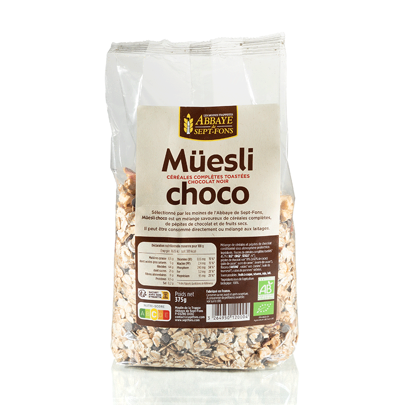 MÜESLI CHOCO BIO - 375g