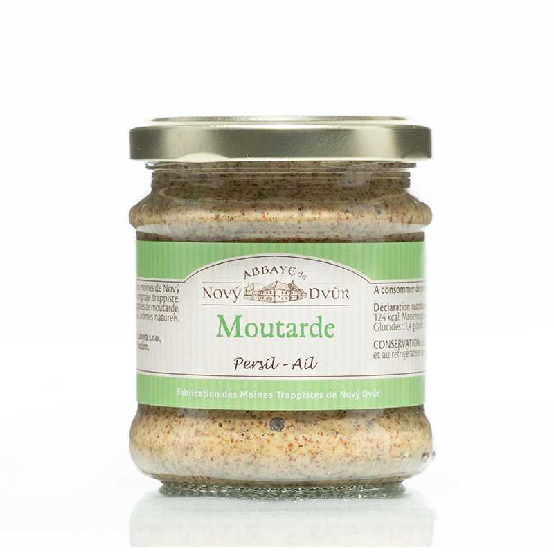 MOUTARDE PERSIL-AIL - 195 g