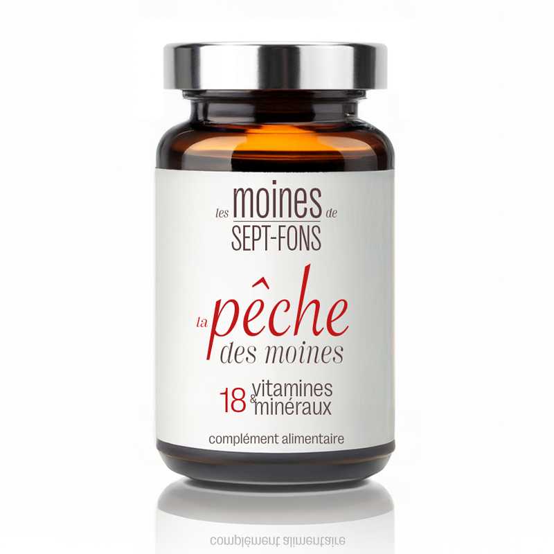 La Pêche des moines - Multivitamine - Vitalité - 30 jours