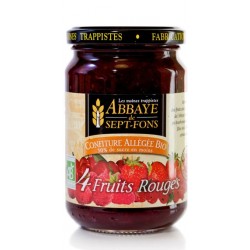 Confiture Allégée 4 Fruits Rouges BIO