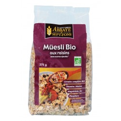 MUESLI-RAISINS BIO - 375g