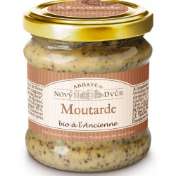 MOUTARDE BIO A L'ANCIENNE - 195 g