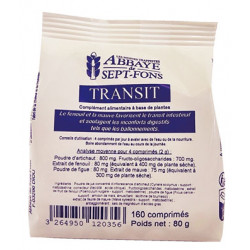 TRANSIT en SACHET - 160 comprimés