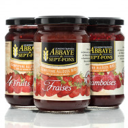 Confitures allégées en sucre (-30%)