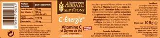 C-ENERGIE Vitamine C d'origine naturelle